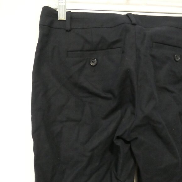 BANANA REPUBLIC - Ryan Fit | size 2R - Regular | Casual Cotton Black Pants - Picture 10 of 16